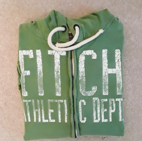 ABERCROMBIE & FITCH CRACKED HOODIE -MEDIUM - Picture 2 of 6